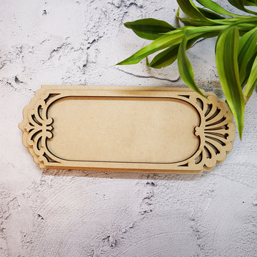 Victorian Platter Winged Baroque